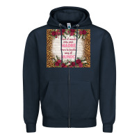 Navy para el mundo eres una madre para tu familia eres Zipper Hoodie - TumblerDesignByShophia