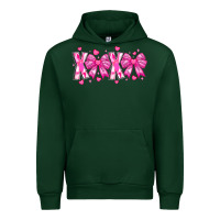 Forest Green XOXO Valentines Urban Hoodie - CowhideDigitalArt