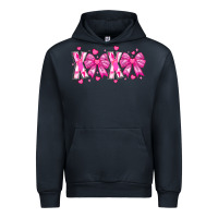 Navy XOXO Valentines Urban Hoodie - CowhideDigitalArt