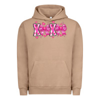 Pigment Burro XOXO Valentines Urban Hoodie - CowhideDigitalArt