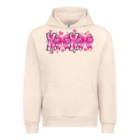 Sandshell XOXO Valentines Urban Hoodie - CowhideDigitalArt
