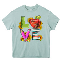 Arona love with pen and  serape leopard Heavy Core Tee - Artiststas