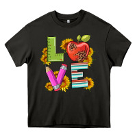 Asphalt love with pen and  serape leopard Heavy Core Tee - Artiststas