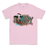 Bubblegum Pink howdy christmas Classic Tee - CowhideDigitalArt