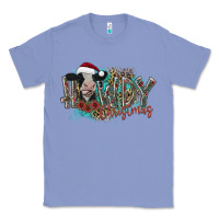 Colony Blue howdy christmas Classic Tee - CowhideDigitalArt