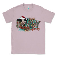 Lilac howdy christmas Classic Tee - CowhideDigitalArt