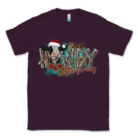 Plum howdy christmas Classic Tee - CowhideDigitalArt
