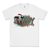 White howdy christmas Classic Tee - CowhideDigitalArt