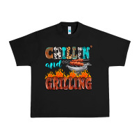 Black chillin and grilling Urban Heavy Tee - MaliasSmallBusiness