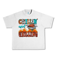 Lunar Rock chillin and grilling Urban Heavy Tee - MaliasSmallBusiness
