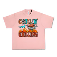 Salmon chillin and grilling Urban Heavy Tee - MaliasSmallBusiness