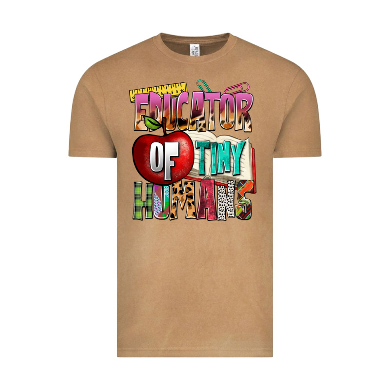 Educator Of Tiny Humans Vintage Tee by NancyCooperArtShop | Teevron