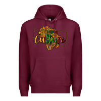 Burgundy Do it for the culture Premium Hoodie - HowdyJamesFarm