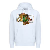 White Do it for the culture Premium Hoodie - HowdyJamesFarm