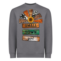 Storm small town girl western windmill wooden boards Heavyweight Sweatshirt - Jasminsmagicworld