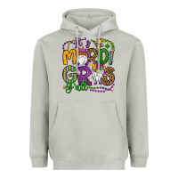 Moon Dust it's mardi gras y'all gnomes Heavyweight Hoodie - OliviaCreatesArt