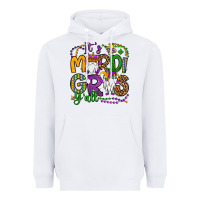 White it's mardi gras y'all gnomes Heavyweight Hoodie - OliviaCreatesArt