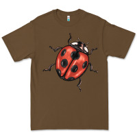 Cacao ladybug Premium Tee - BarkalooDesign