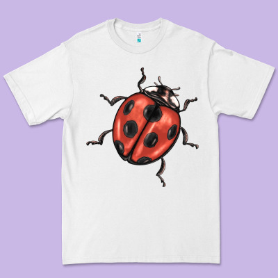 Ladybug Premium Tee Designed By Barkaloodesign