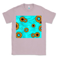 Lilac turquoise gemstone sunflower Classic Tee - JahusDesignShop