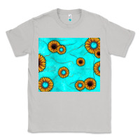 Moon Dust turquoise gemstone sunflower Classic Tee - JahusDesignShop