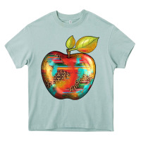 Arona leopard turquoise glitter serape Heavy Core Tee - Artiststas