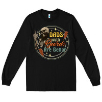 Black dads with beards are better Long Sleeve Tee - Artiststas