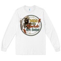 White dads with beards are better Long Sleeve Tee - Artiststas