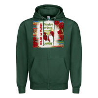 Sports Green nuestro primer dia de la madre juntos Zipper Hoodie - TumblerDesignByShophia