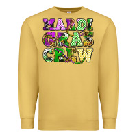 Antique Gold mardi gras crew olivia Premium Sweatshirt - OliviaCreatesArt
