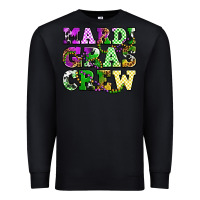 Black mardi gras crew olivia Premium Sweatshirt - OliviaCreatesArt