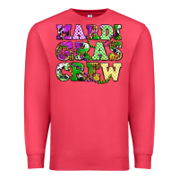 Cardinal mardi gras crew olivia Premium Sweatshirt - OliviaCreatesArt