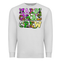 Dove Grey mardi gras crew olivia Premium Sweatshirt - OliviaCreatesArt
