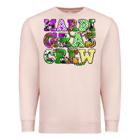 Pale Pink mardi gras crew olivia Premium Sweatshirt - OliviaCreatesArt