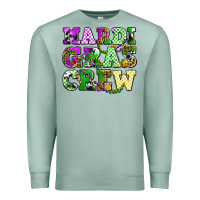 Seafoam mardi gras crew olivia Premium Sweatshirt - OliviaCreatesArt