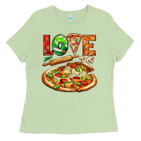 Matcha love pizza Ladies Tee - AdoDesignShop