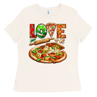 Bone love pizza Ladies Tee - AdoDesignShop