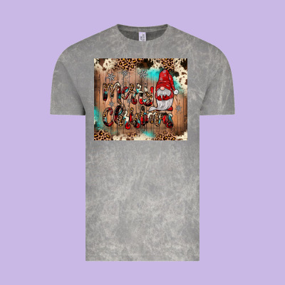 Merry Christmas Gnome Vintage Tee Designed By Jahusdesignshop