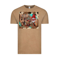 Vintage Coffee merry christmas gnome Vintage Tee - JahusDesignShop