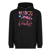 Black heart crusher olivia Heavyweight Hoodie - OliviaCreatesArt