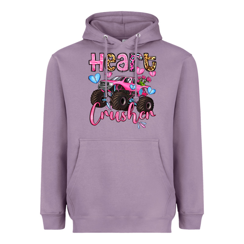 Heart Crusher Olivia Heavyweight Hoodie by OliviaCreatesArt | Teevron