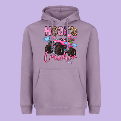 Heart Crusher Olivia Heavyweight Hoodie Designed By Oliviacreatesart