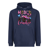 Navy heart crusher olivia Heavyweight Hoodie - OliviaCreatesArt