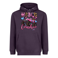 Plum heart crusher olivia Heavyweight Hoodie - OliviaCreatesArt