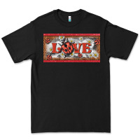 Black love ladybug    license plate template Premium Tee - BarkalooDesign