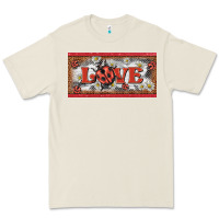 Bone love ladybug    license plate template Premium Tee - BarkalooDesign
