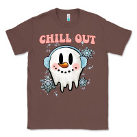 Chestnut chill out christmas snowman Classic Tee - MaliasSmallBusiness