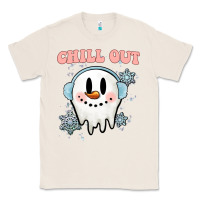Natural chill out christmas snowman Classic Tee - MaliasSmallBusiness