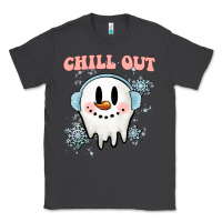 Smoke chill out christmas snowman Classic Tee - MaliasSmallBusiness