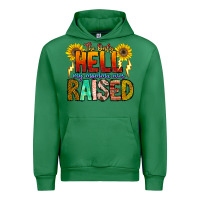 Emerald The Only Hell My Momma Ever Urban Hoodie - CowhideDigitalArt